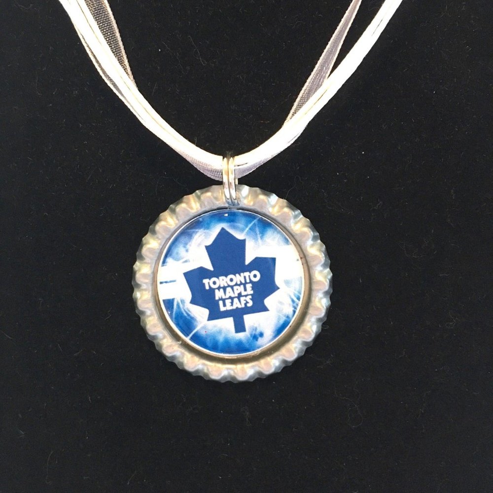 Toronto MAPLE LEAFS Handmade Necklace